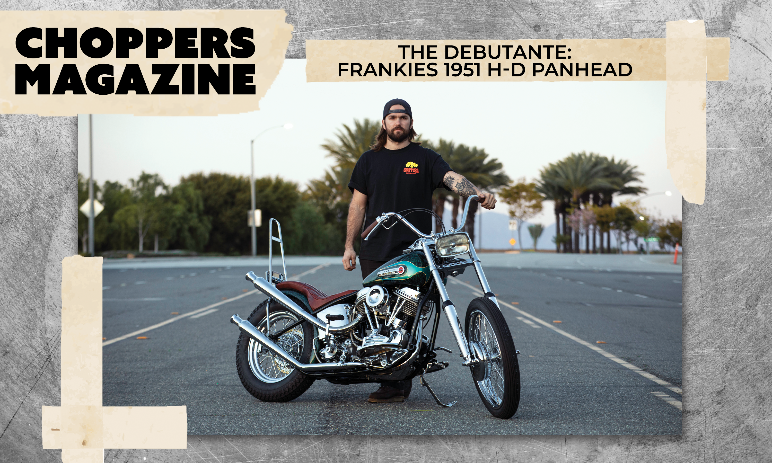 The Debutante – Frankie's 1951 Harley-Davidson Panhead – Choppers