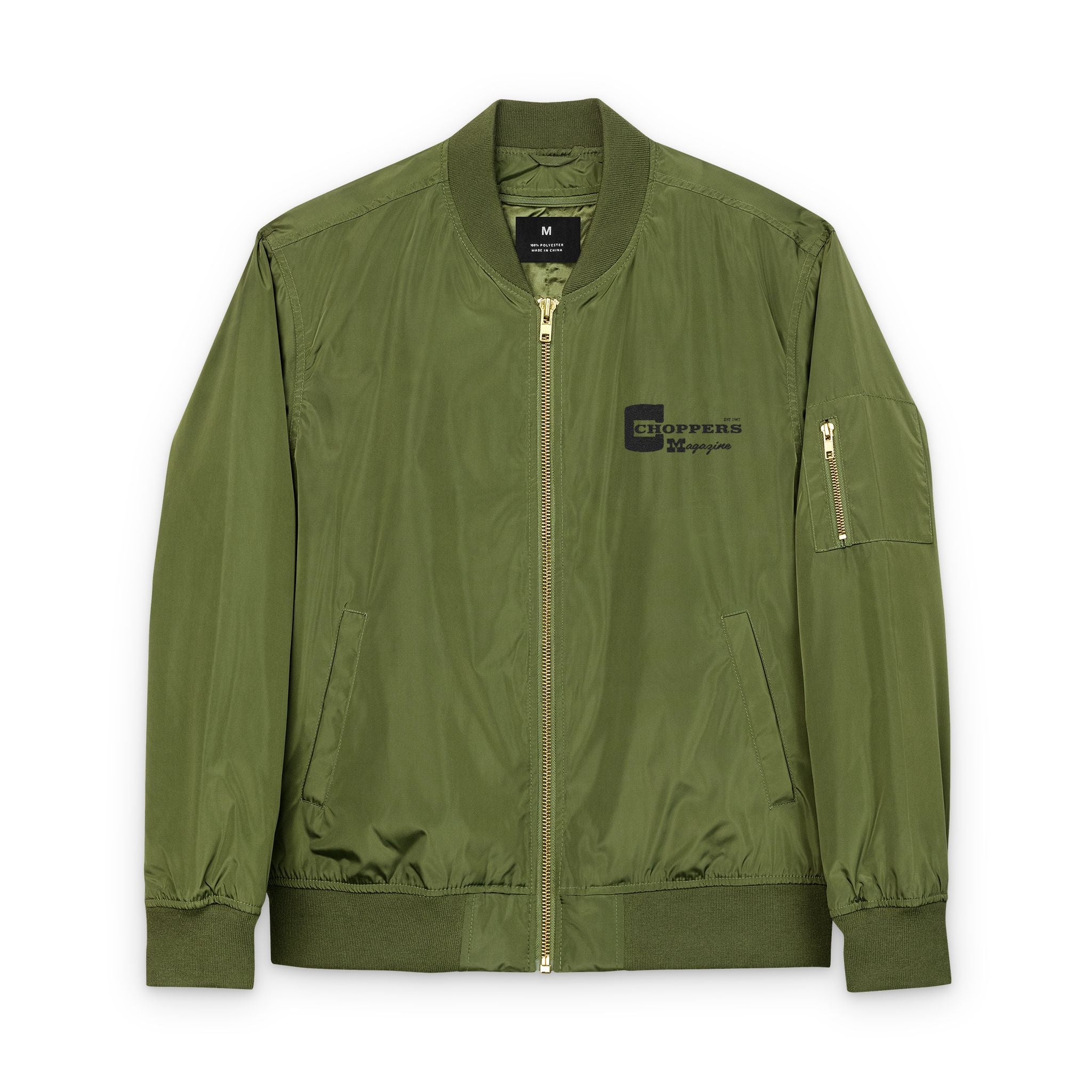 Cropped Scarf Flight Tech Jacket main image 1