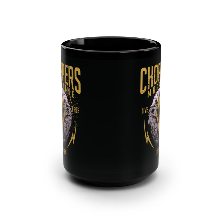Live Free Black Mug - 15oz