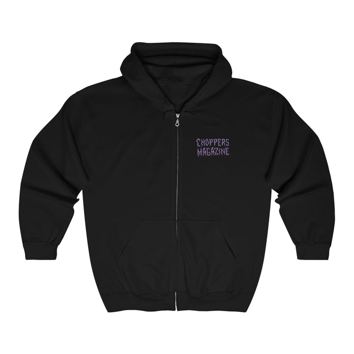 Choppers Smoke Full Zip Hooded Sweatshirt