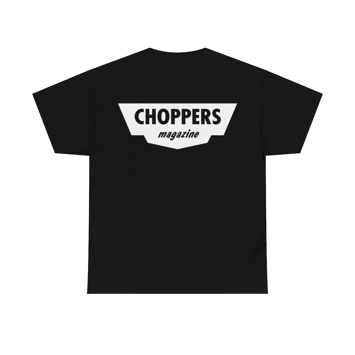 Choppers Magazine Choppers Wing Black Tshirt