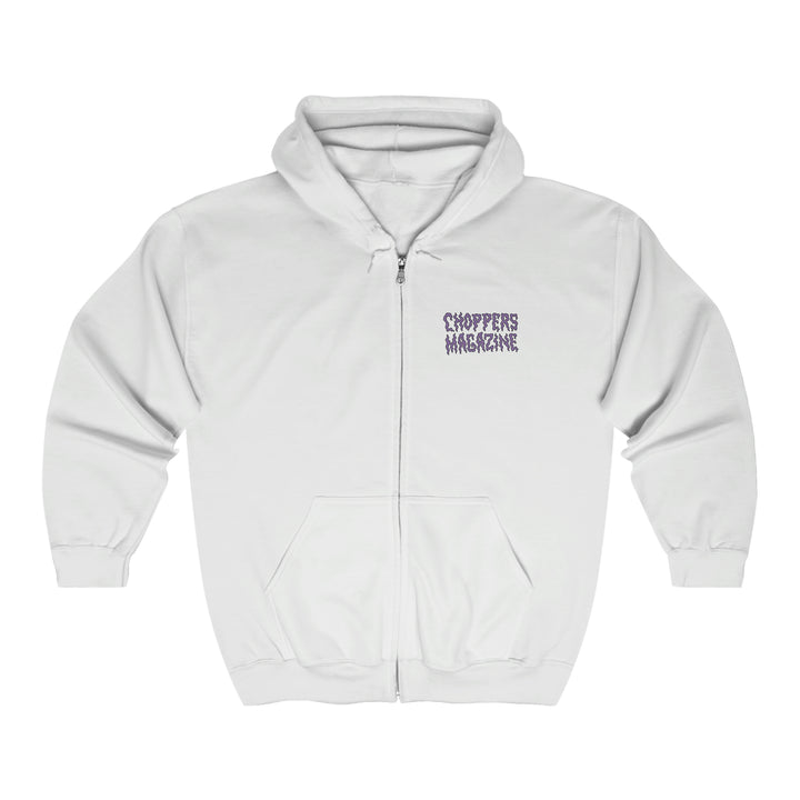 Choppers Smoke Full Zip Hooded Sweatshirt