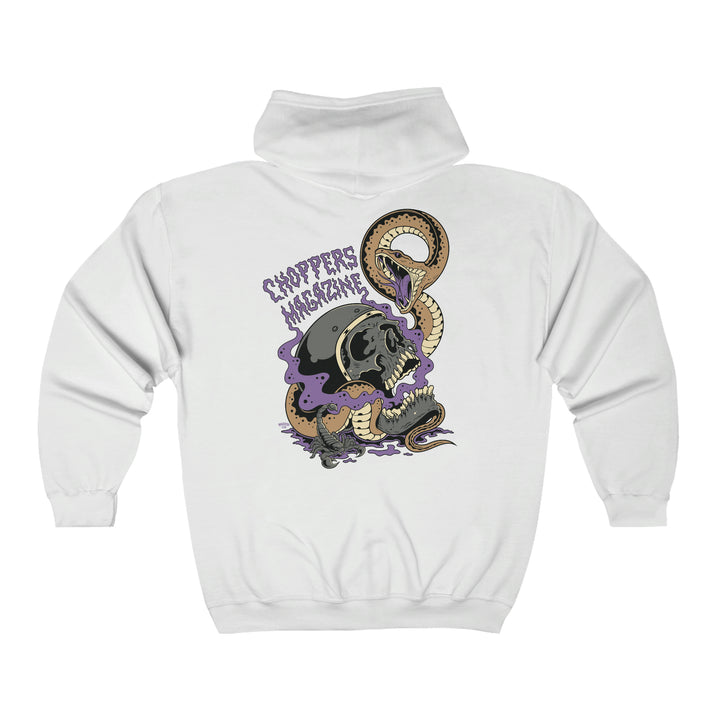 Choppers Smoke Full Zip Hooded Sweatshirt