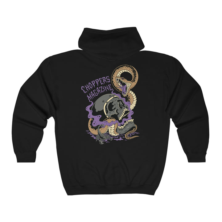 Choppers Smoke Full Zip Hooded Sweatshirt