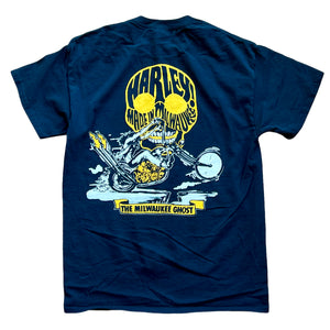 Milwaukee Ghost Black Pocket Tee
