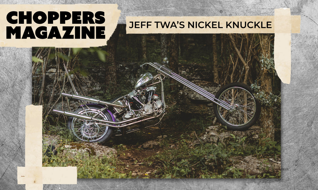 Jeff TWA's Nickel Knuckle - The Born-Again Born Free Bike