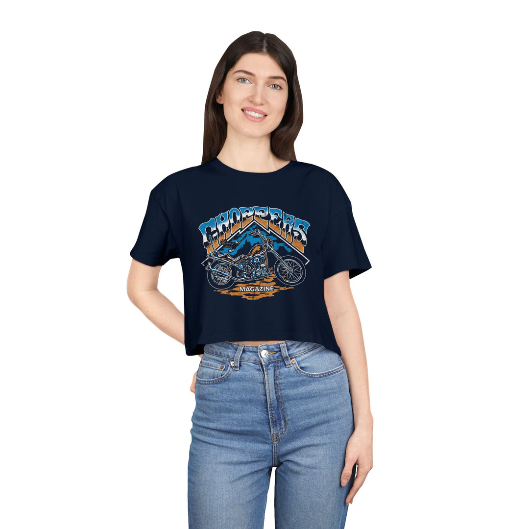 Where Eagles Dare Cropped Tee