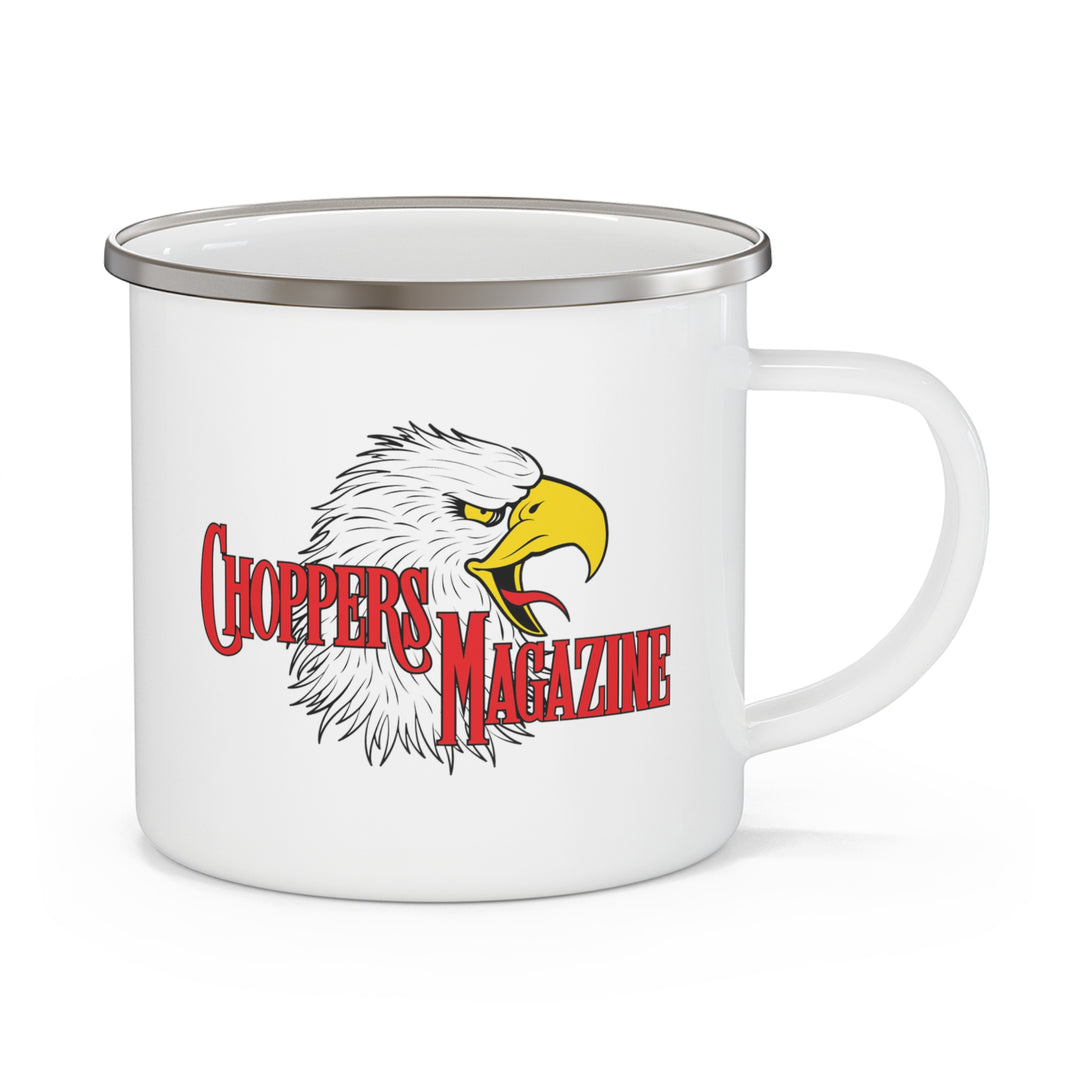 Screatchin' Eagle Enamel Camping Mug