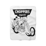 Chopper Mouse Sherpa Fleece Blanket