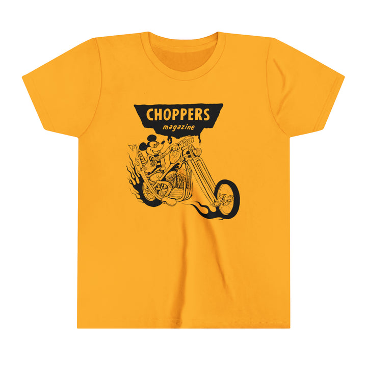 Chopper Mouse Youth Short Sleeve Tee