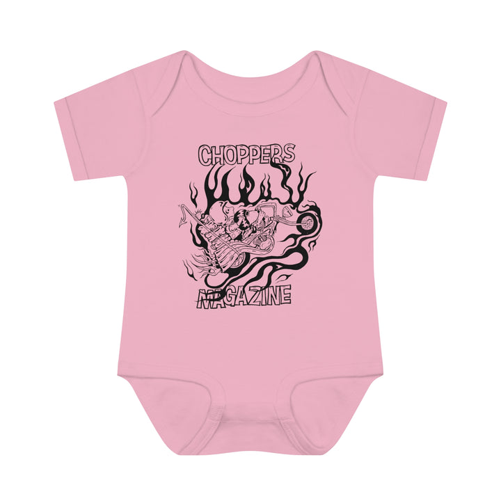 Chopper Dogs Baby Onesie