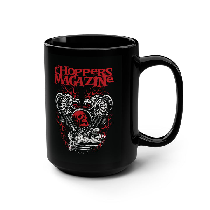 Cobra Heart Black Mug - 15oz