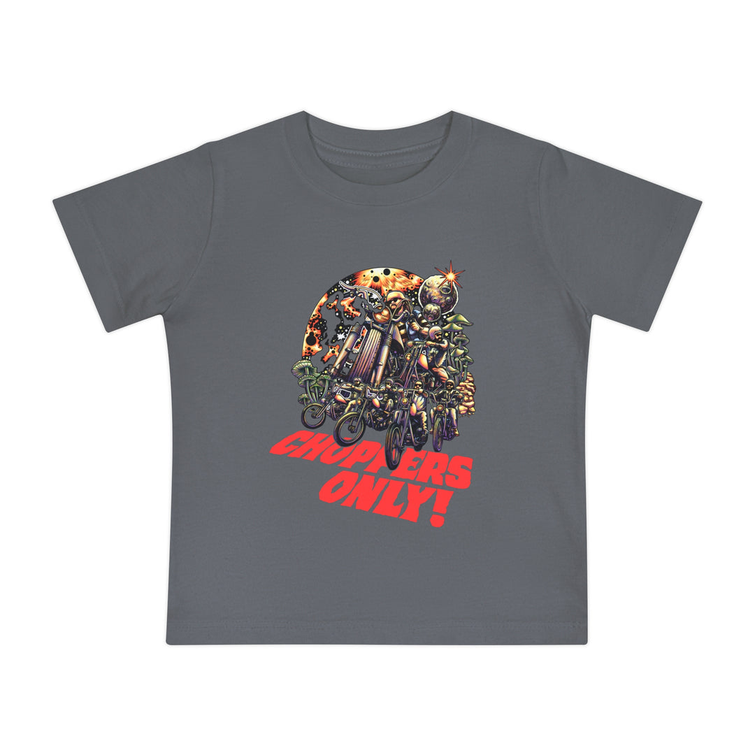 Cool Choppers Only Baby T-Shirt - Fun Graphic Tee for Little Riders