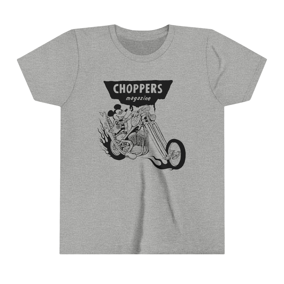 Chopper Mouse Youth Short Sleeve Tee