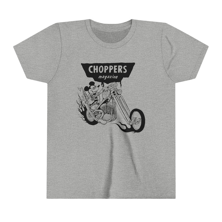 Chopper Mouse Youth Short Sleeve Tee