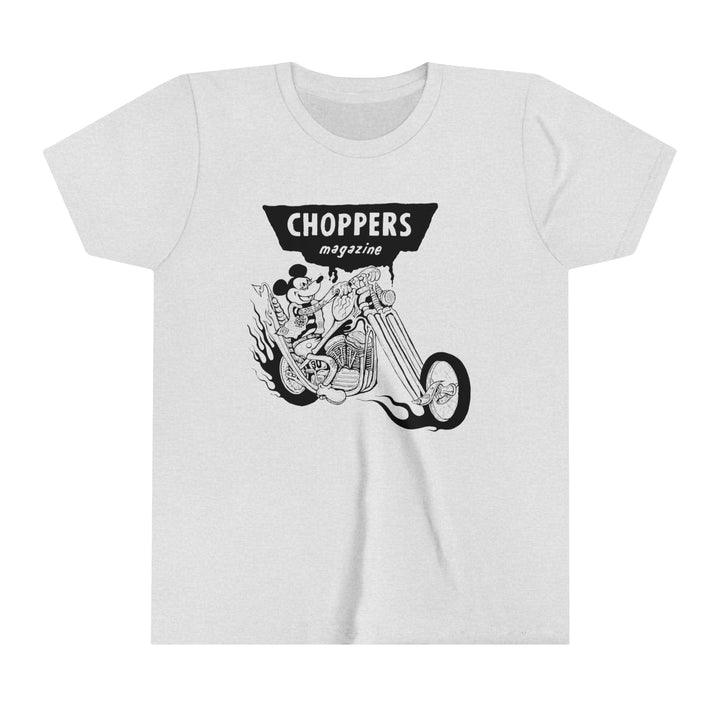 Chopper Mouse Youth Short Sleeve Tee