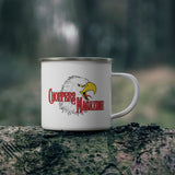 Screatchin' Eagle Enamel Camping Mug