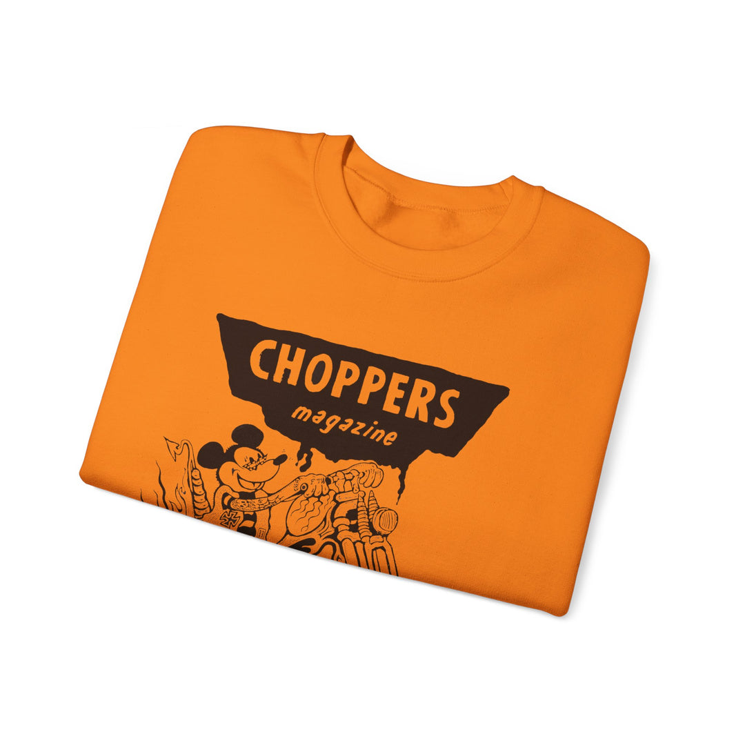 Chopper Mouse Crewneck Sweatshirt