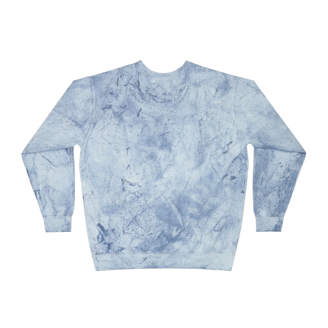 Helmet Skull Color Blast Crewneck Sweatshirt