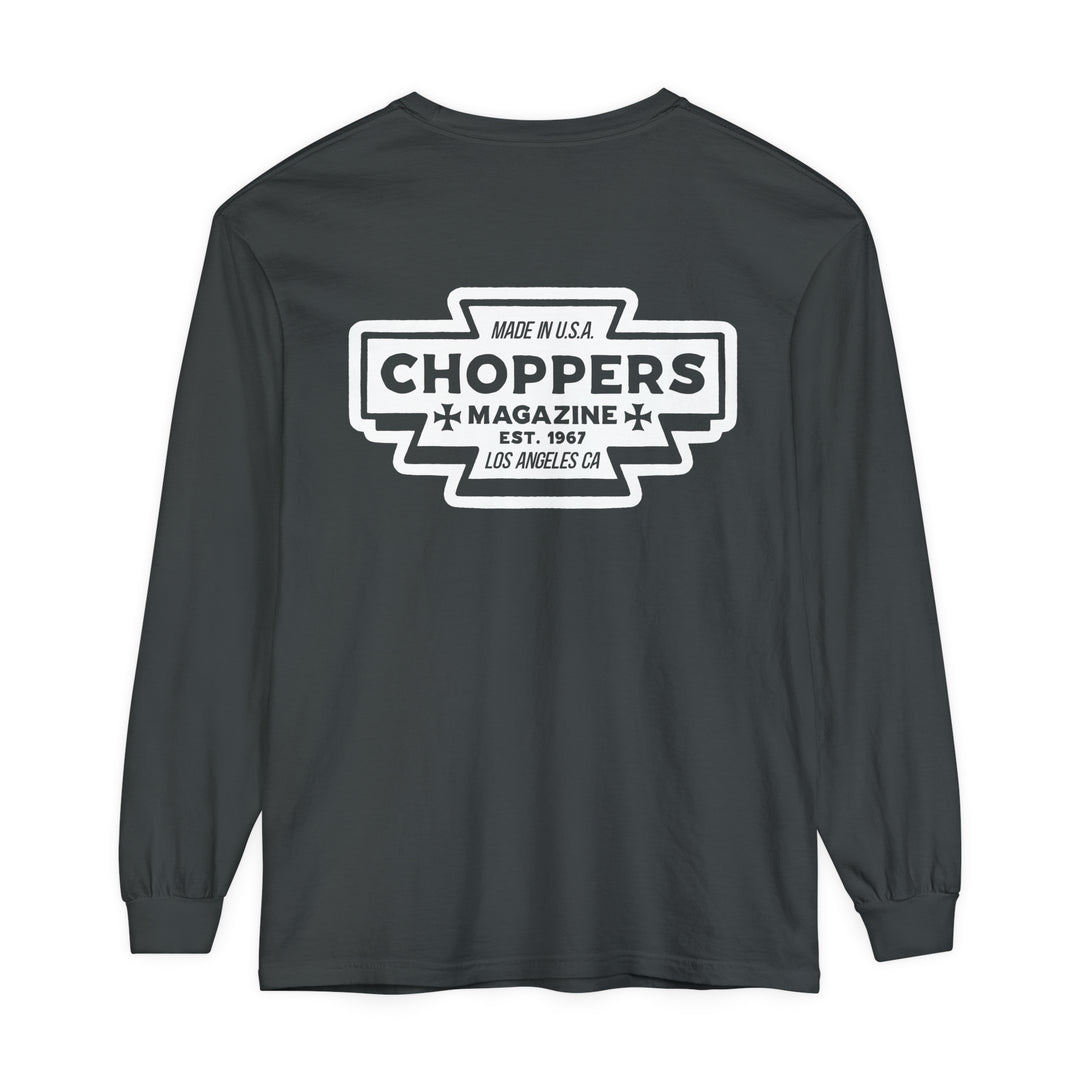 Choppers Wigwam Garment-Dyed Long Sleeve T-Shirt