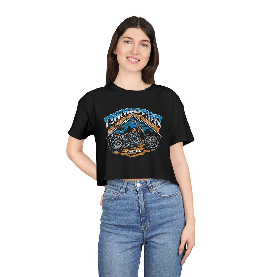 Where Eagles Dare Cropped Tee