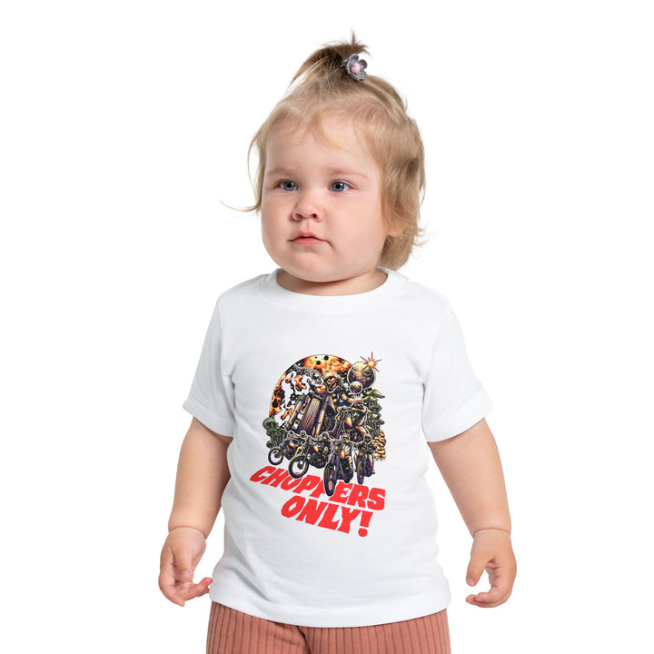 Cool Choppers Only Baby T-Shirt - Fun Graphic Tee for Little Riders