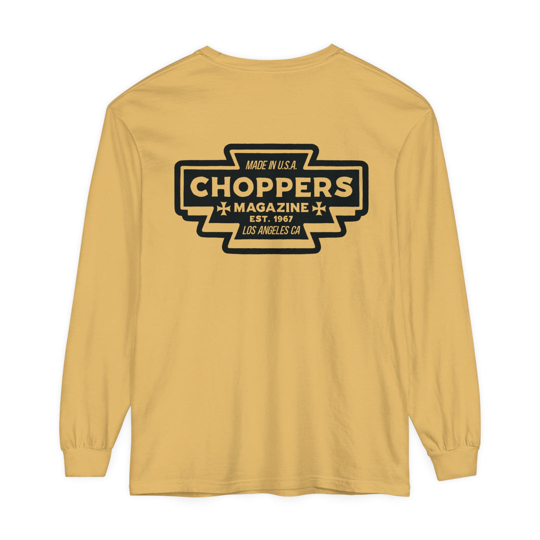 Choppers Wigwam Garment-Dyed Long Sleeve T-Shirt