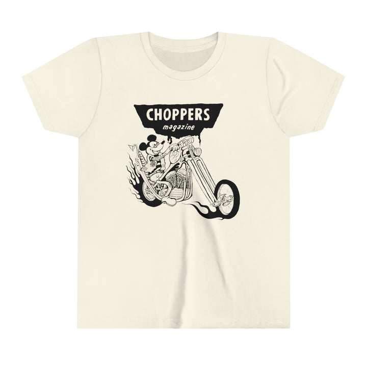 Chopper Mouse Youth Short Sleeve Tee