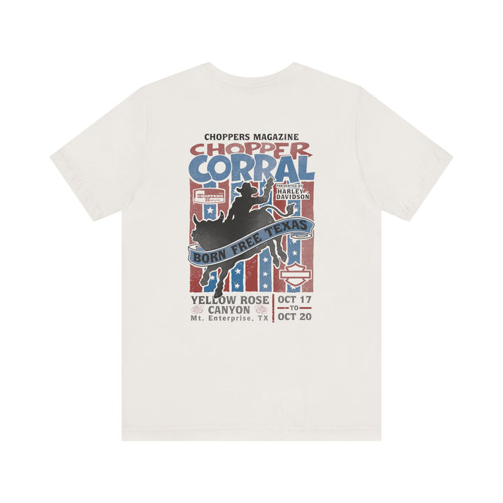 Born Free Texas Chopper Corral Tee