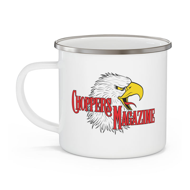 Screatchin' Eagle Enamel Camping Mug