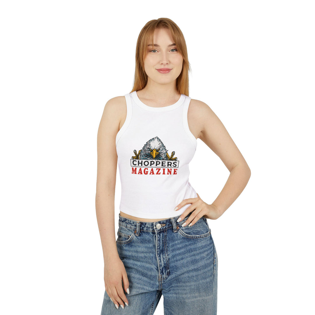 Eagles Claw Micro Rib Racer Tank Top