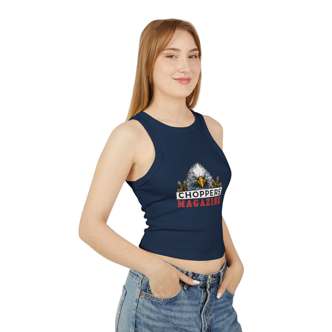 Eagles Claw Micro Rib Racer Tank Top