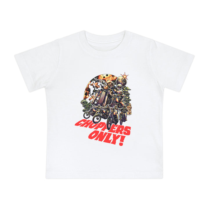 Cool Choppers Only Baby T-Shirt - Fun Graphic Tee for Little Riders