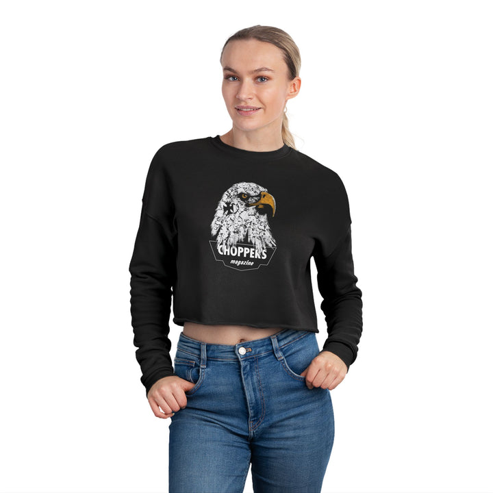 Women's Hard Eagle Cropped Sweatshirt