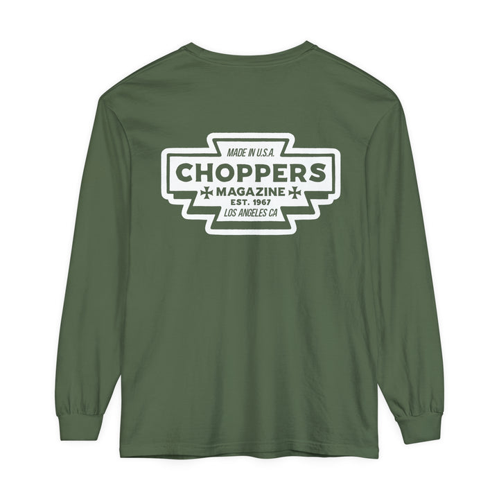 Choppers Wigwam Garment-Dyed Long Sleeve T-Shirt