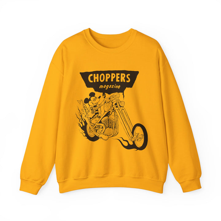 Chopper Mouse Crewneck Sweatshirt