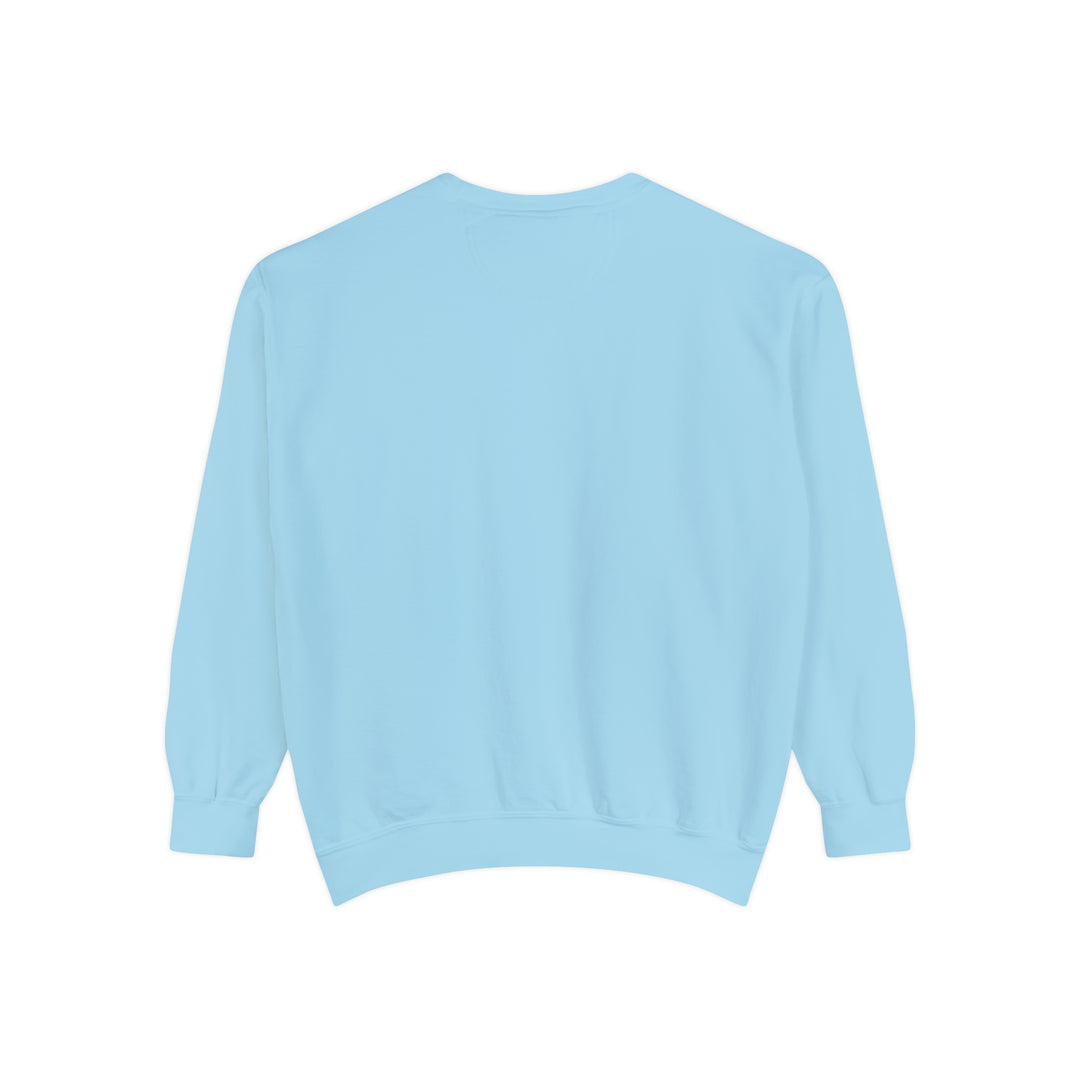 Helmet Skull Garment-Dyed Sweatshirt