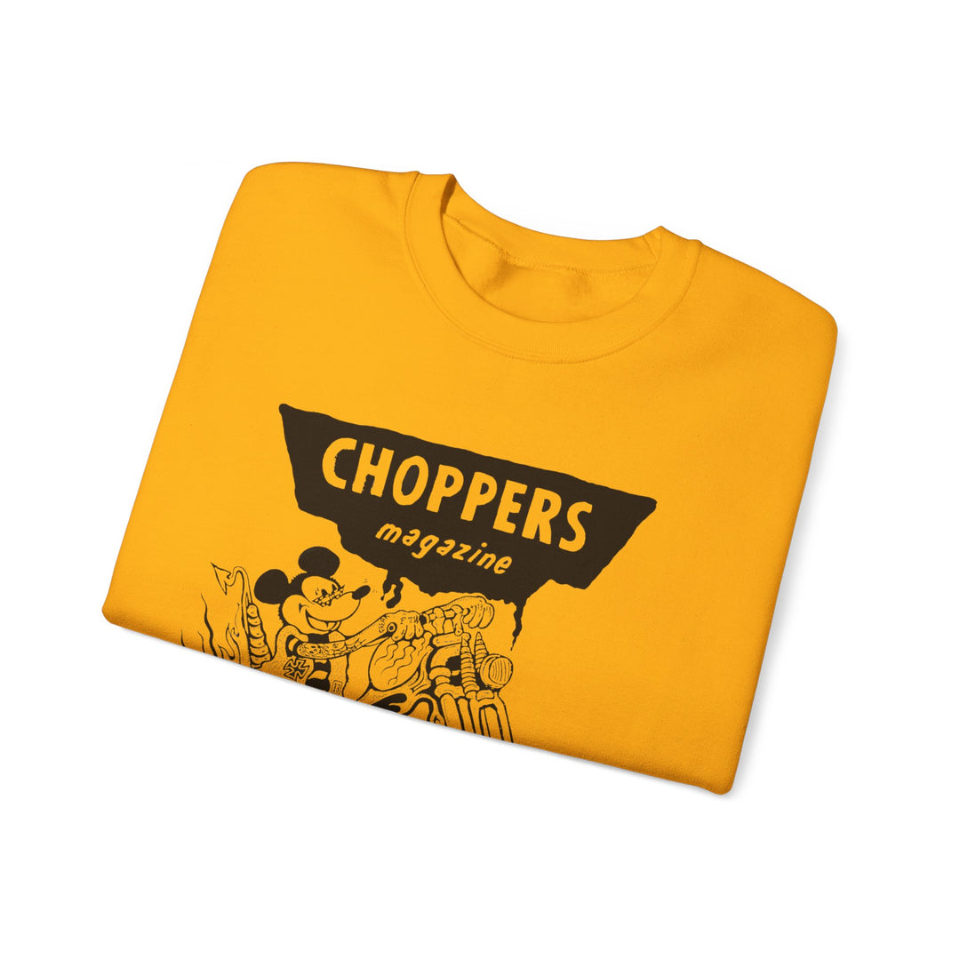 Chopper Mouse Crewneck Sweatshirt