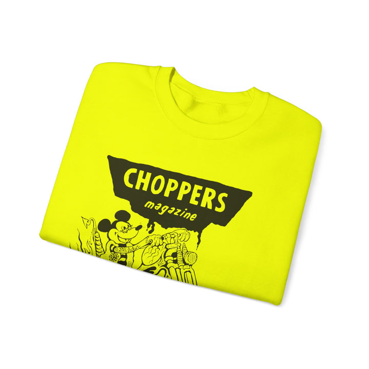 Chopper Mouse Crewneck Sweatshirt