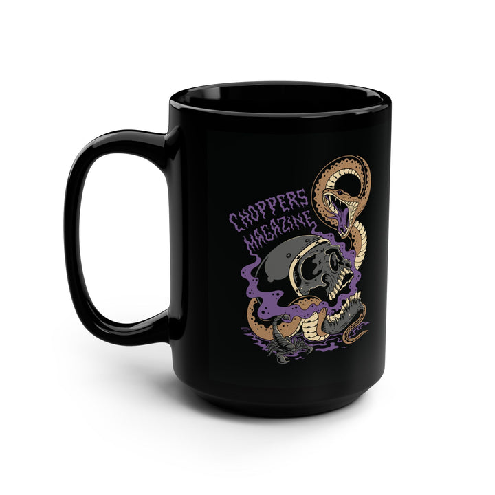 Chopper Smoke Black Mug - 15oz