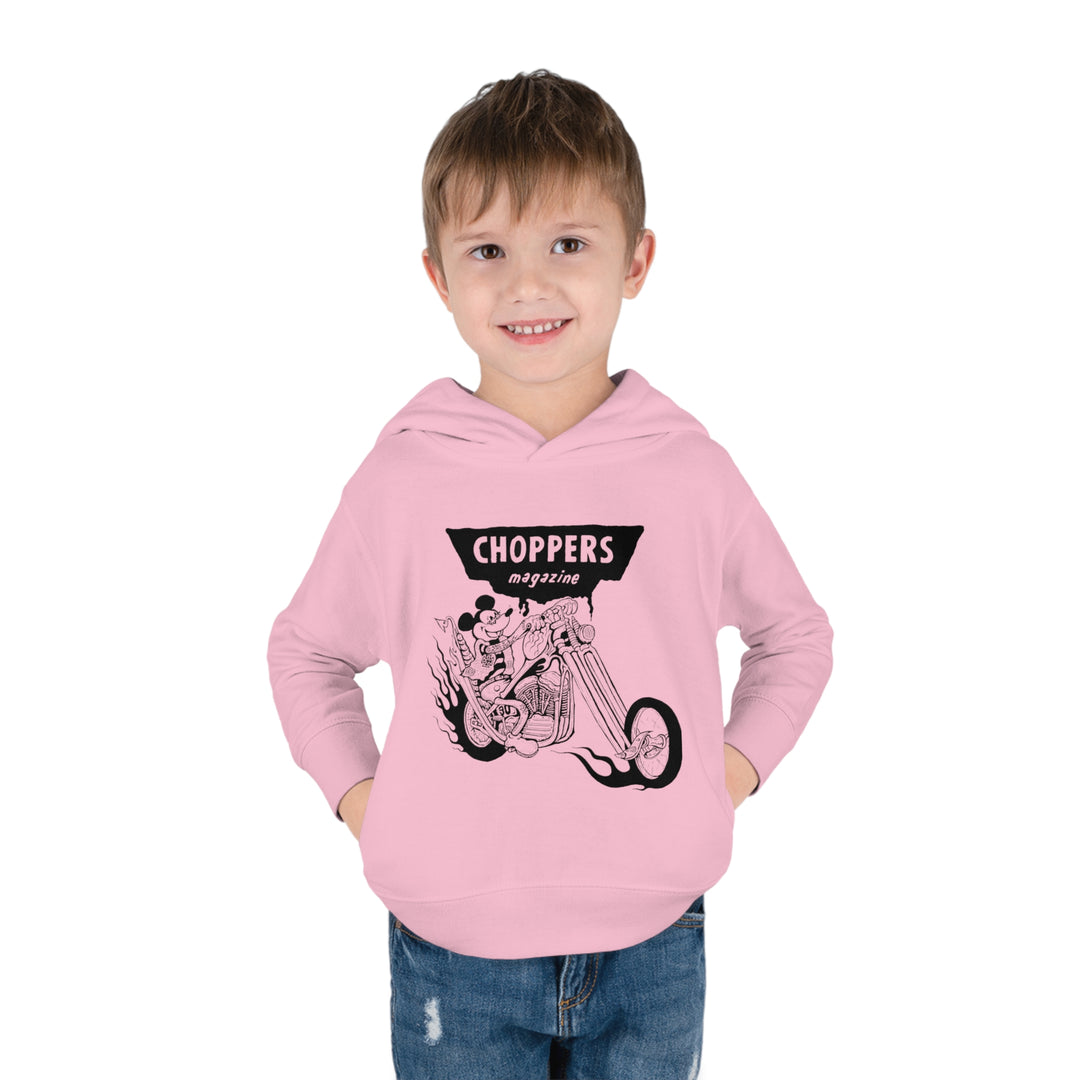 Chopper Mouse Toddler Pullover Fleece Hoodie