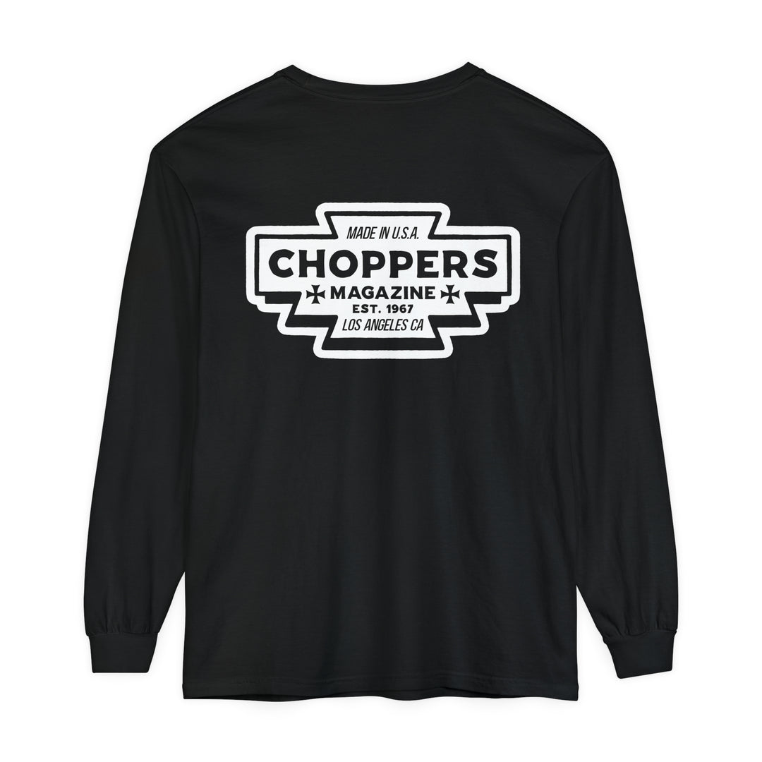 Choppers Wigwam Garment-Dyed Long Sleeve T-Shirt