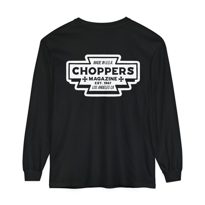 Choppers Wigwam Garment-Dyed Long Sleeve T-Shirt