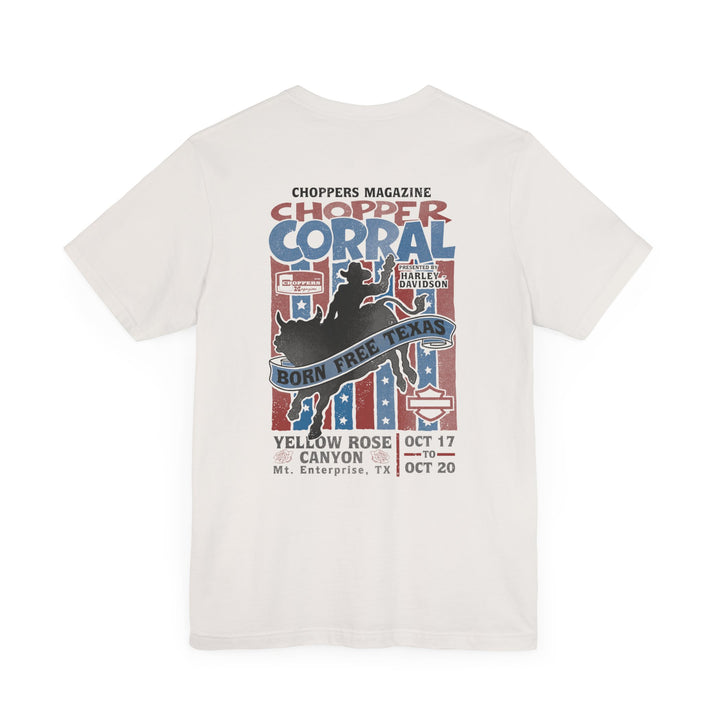 Born Free Texas Chopper Corral Tee