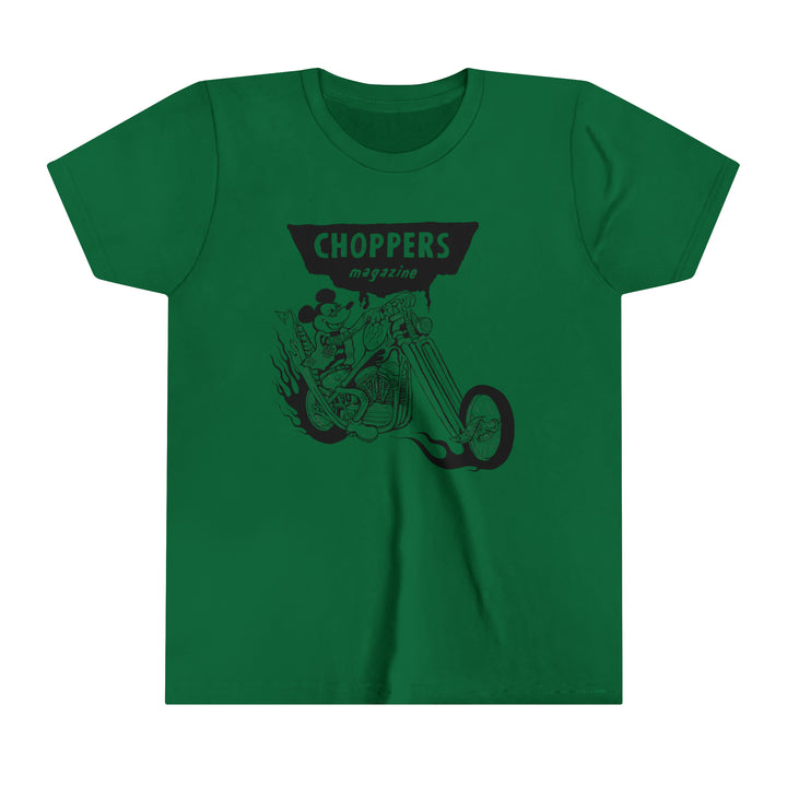 Chopper Mouse Youth Short Sleeve Tee