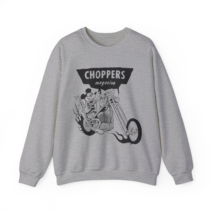 Chopper Mouse Crewneck Sweatshirt