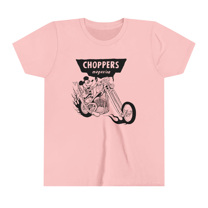 Chopper Mouse Youth Short Sleeve Tee