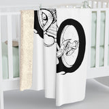 Chopper Mouse Sherpa Fleece Blanket