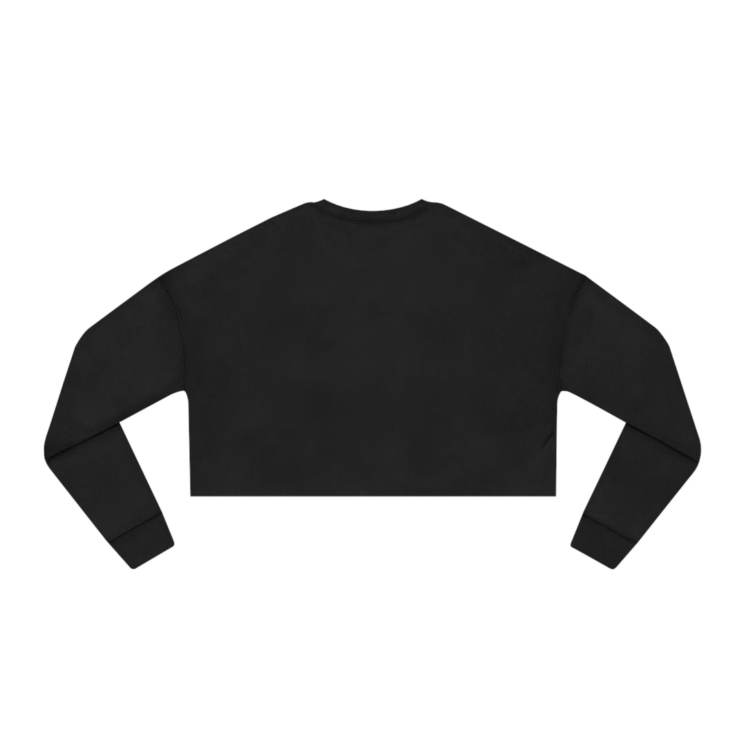 Helmet Skull Cropped Sweatshirt