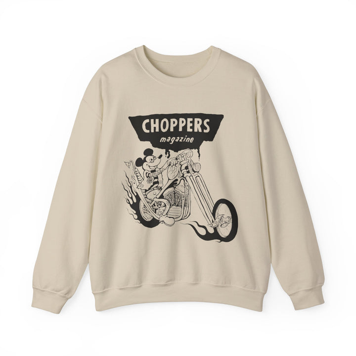 Chopper Mouse Crewneck Sweatshirt